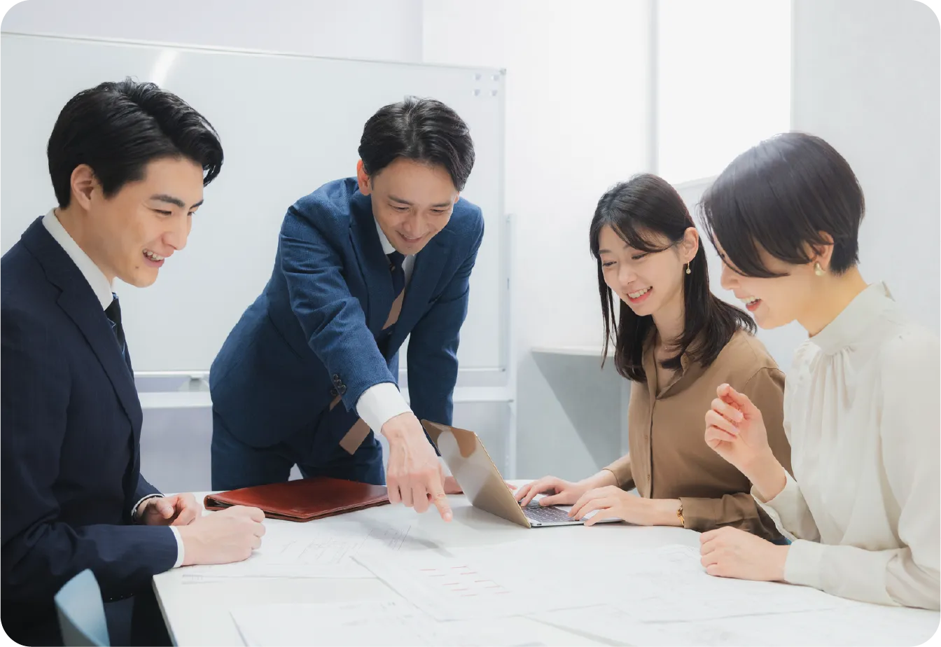 EC事業の方針を話し合う様子