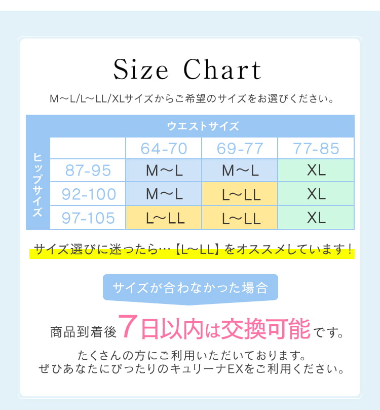 サイズバナー